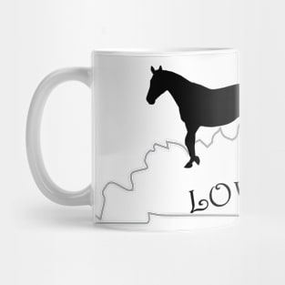 Kentucky Horse Lover Gifts Mug